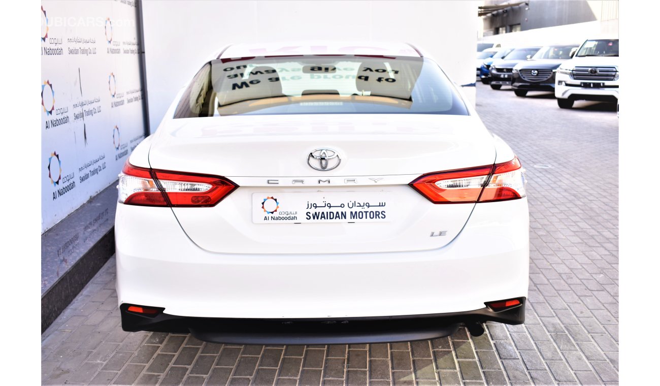 Toyota Camry AED 1199 PM | 2.5L LE GCC DEALER WARRANTY