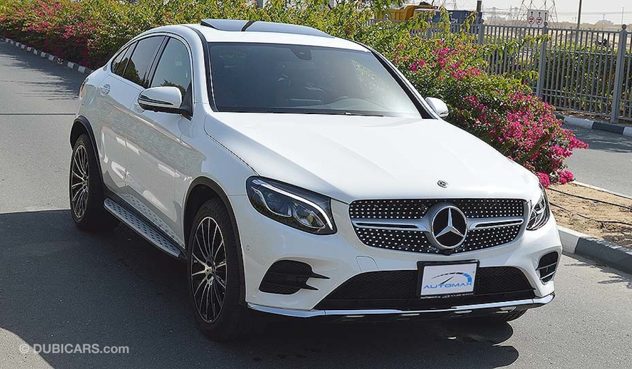 مرسيدس بنز GLC 300 2019, 4Matic 2.0L I4-Turbo GCC, 0km with 2 Years Unlimited Mileage Warranty from Dealer