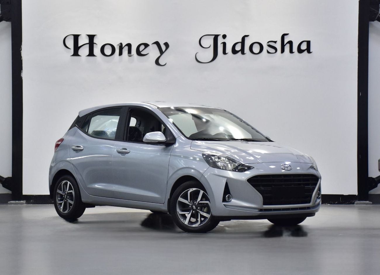 Hyundai Grand i10 EXCELLENT DEAL for our Hyundai Grand i10 1.2L ( 2023 Model ) in Silver Color GCC Specs