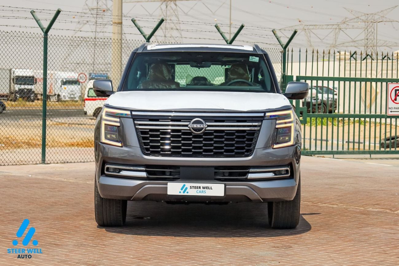 Nissan Patrol LE PLATINUM CITY 2026 GCC 3.5 Twin Turbo | TAN interior | AWD | 9AT | 8 Seater SUV | Export Only