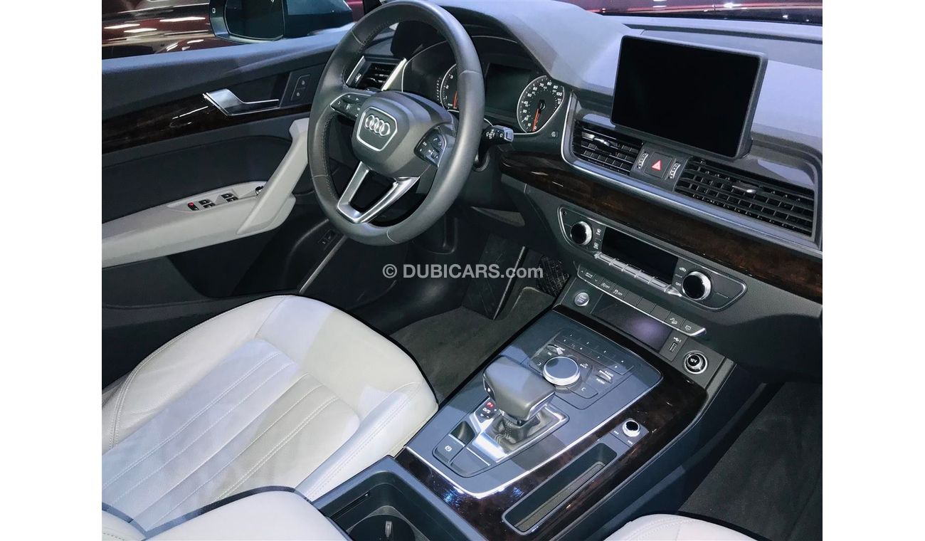 Audi Q5 2.0TC I4 4WD - 2018 -( CLEAN TITLE )- 2 YEARS WARRANTY AT THE AGENCY