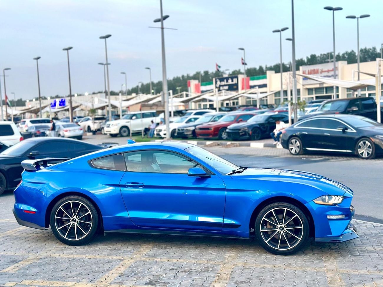 فورد موستانج Ecoboost | Monthly 1100/- | 0% DP | Digital Cluster | Lane Assist | # 18869