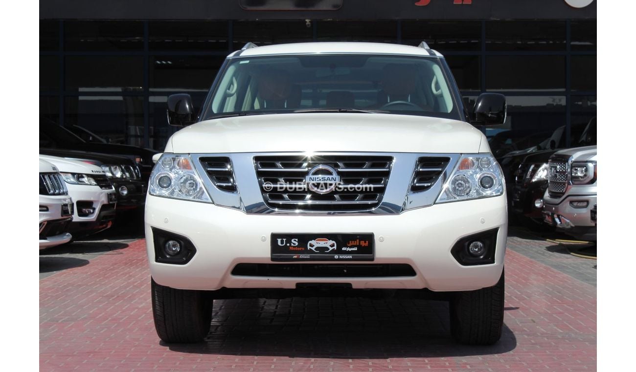 Nissan Patrol N PLUS 2019 GCC FSH WITH NISSAN WARRANTY SERVICE CONTRACT IN MINT CONDITION
