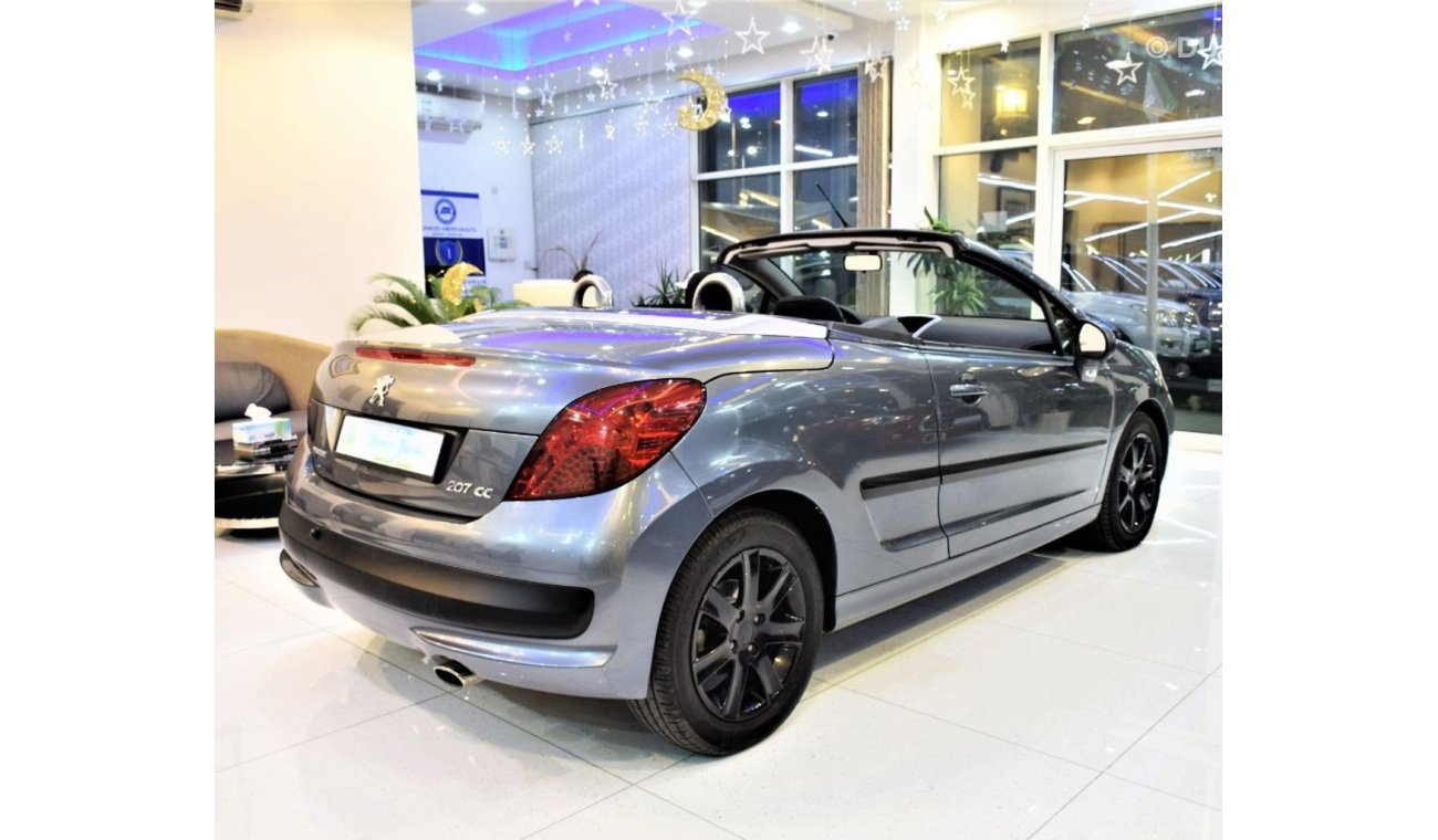 بيجو 207 Amazing Peugeot 207 CC 2009 Model!! in Grey Color! GCC Specs