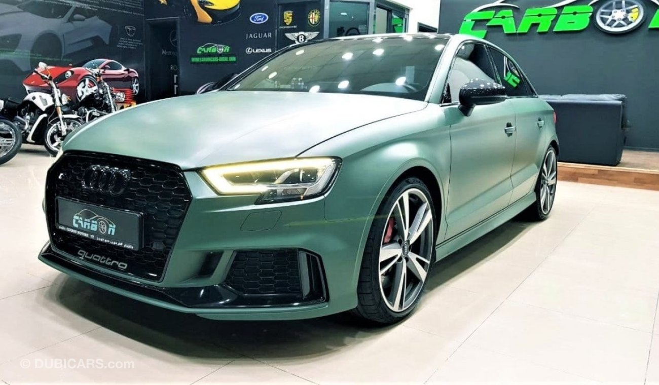 Audi RS3 AUDI RS3 2017 MODEL GCC CAR IN PERFECT CONDITION STILL UNDER WARRANTY FROM AL NABOODA