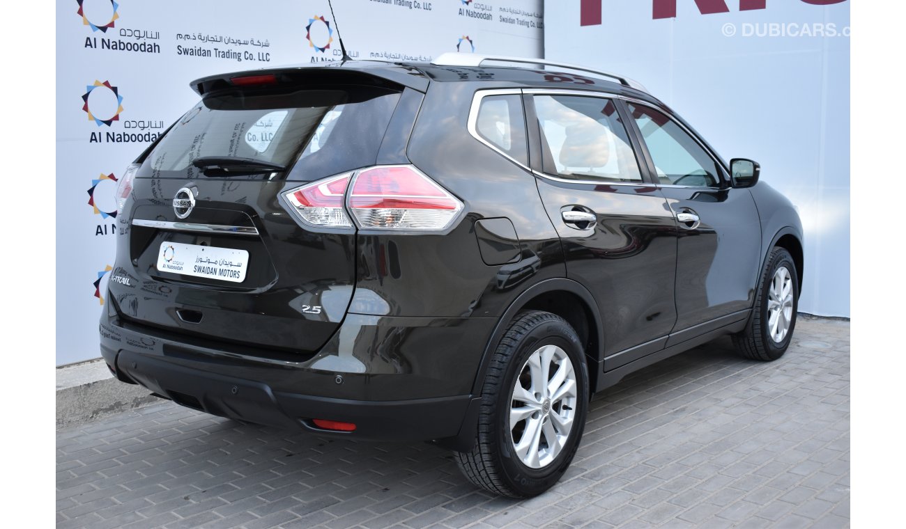 نيسان إكس تريل 2.5L S AWD 2015 GCC DEALER WARRANTY