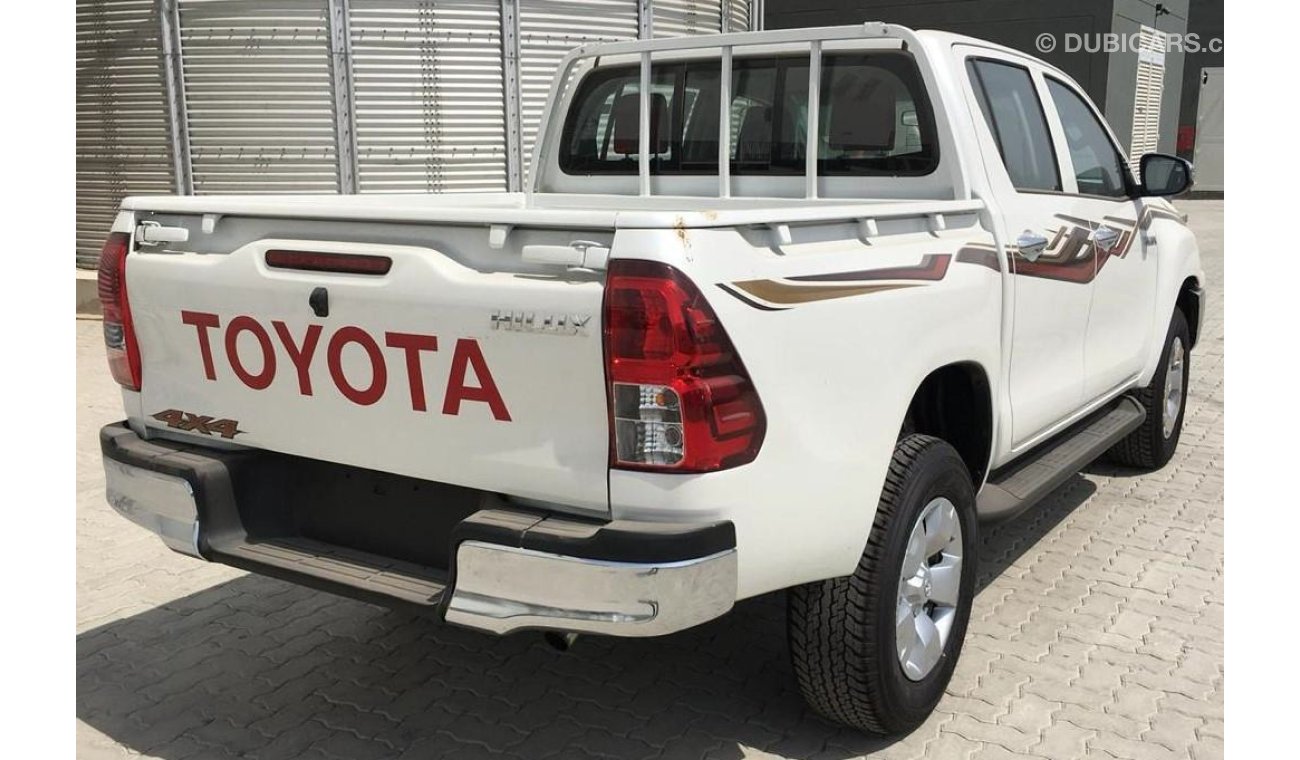 Toyota Hilux 2020 2.4L DC 4x4 6MT.AC.STEEL WIDE.CAM- Silver available- للتصدير فقط