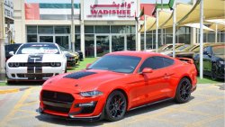 فورد موستانج Mustang Eco-Boost V4 2019/ Original AirBags/ Shelby GT500 kit/ Low Miles/ Excellent Condition