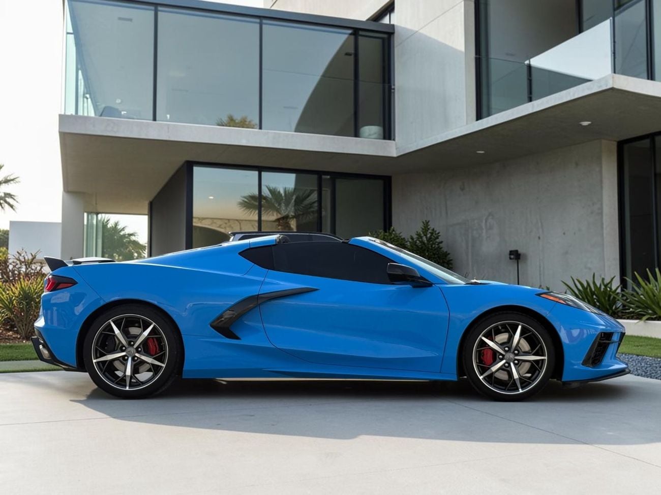شيفروليه كورفت AED 5,420 P.M | 0% DOWN PAYMENT | CHEVROLET CORVETTE STINGRAY 3LT | AGENCY WARRANTY | FULL AGENCY SE