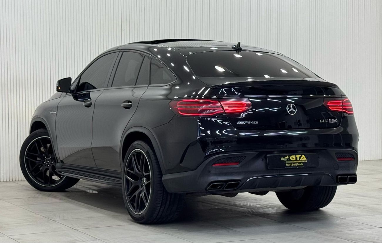 مرسيدس بنز GLE 63 AMG 2017 Mercedes-AMG GLE 63 S 4MATIC Coupe, Fully Loaded, Service History, GCC