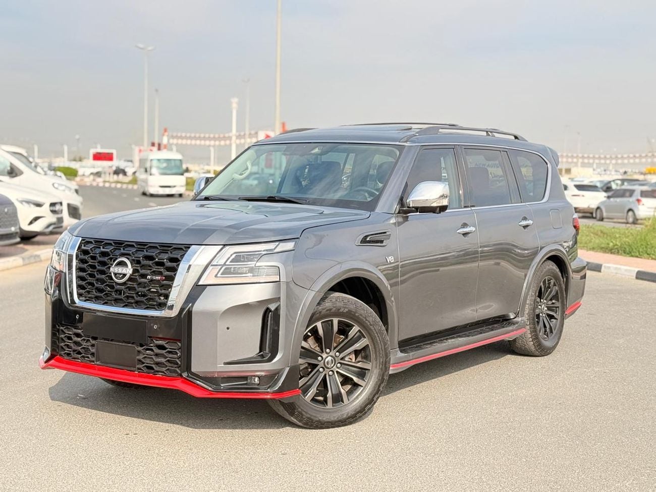 Nissan Armada Platinum edition with sunroof, 360 cameras