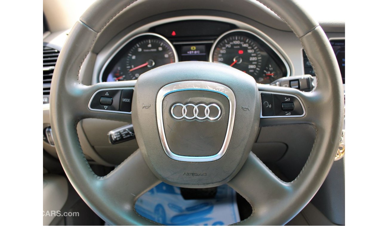 Audi Q7 ACCIDENTS FREE - S-LINE - FULL OPTION  -GCC - CAR IS IN PERFECT CONDITION INSIDE OUT