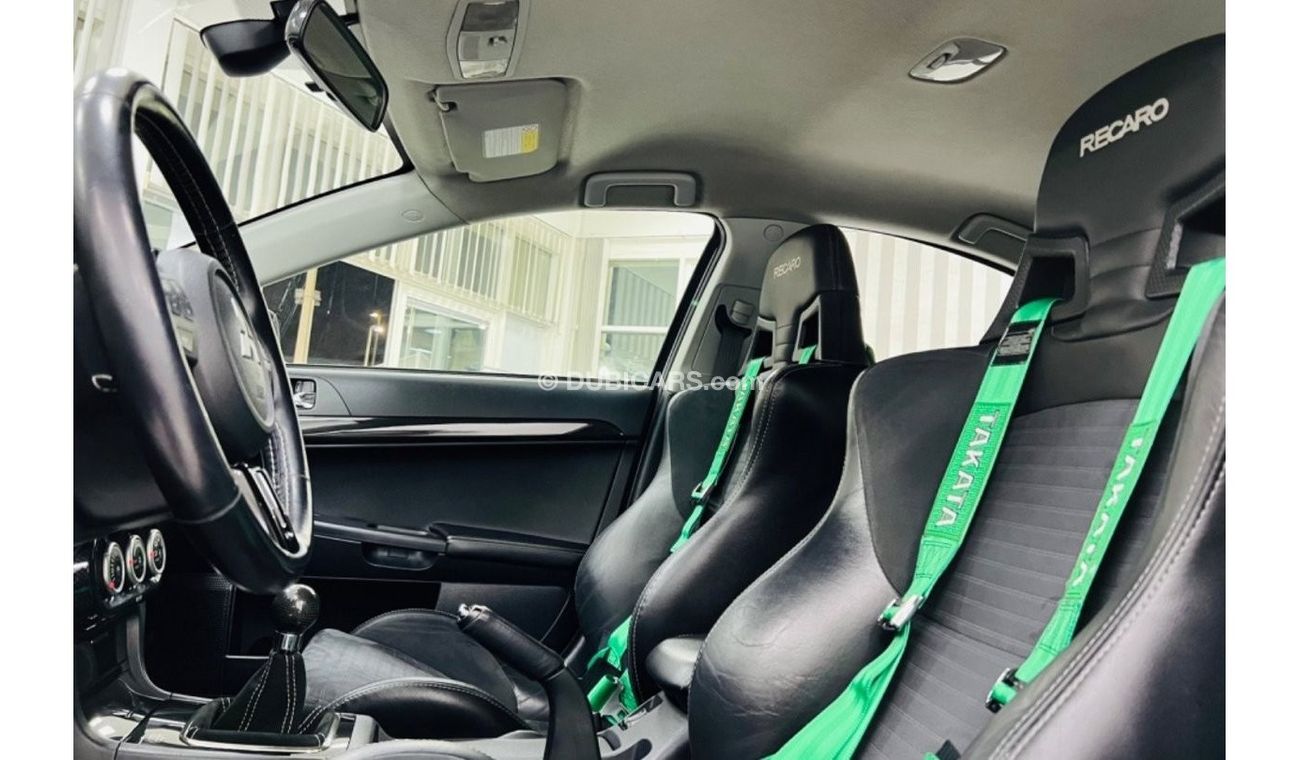 Mitsubishi Lancer Evo .. 600 hp .. GCC .. Perfect Condition