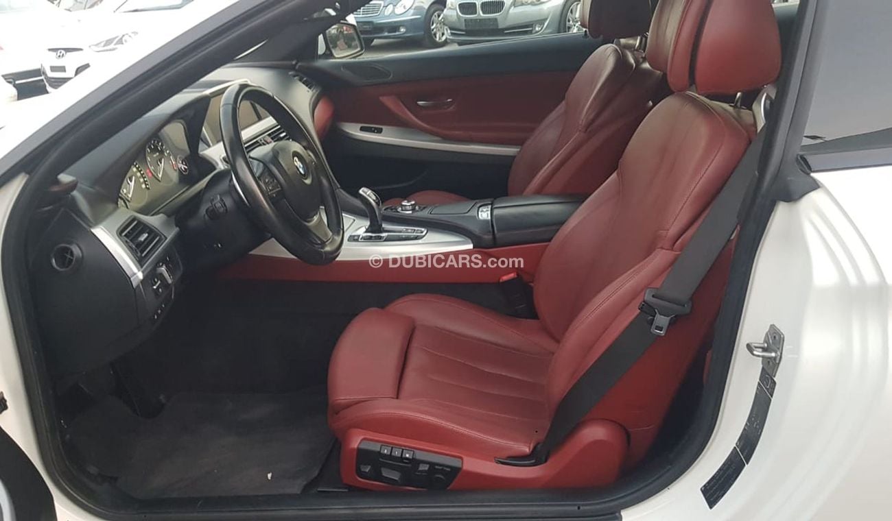 BMW 650i Bmw 650 model 2012 GCC car prefect condition full option low mileage