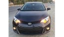 Toyota Corolla 2014 Sports Leather Seats with Alloy Wheels