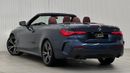 BMW 420i 2023 BMW 420i M-Sport, October 2028 BMW Warranty, Full BMW Service History, Full Options, GCC