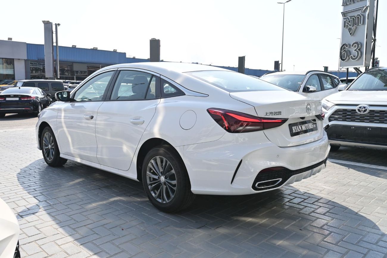 MG 5 MG MG5 1.5L CVT Petrol, FWD Model 2025 Color White