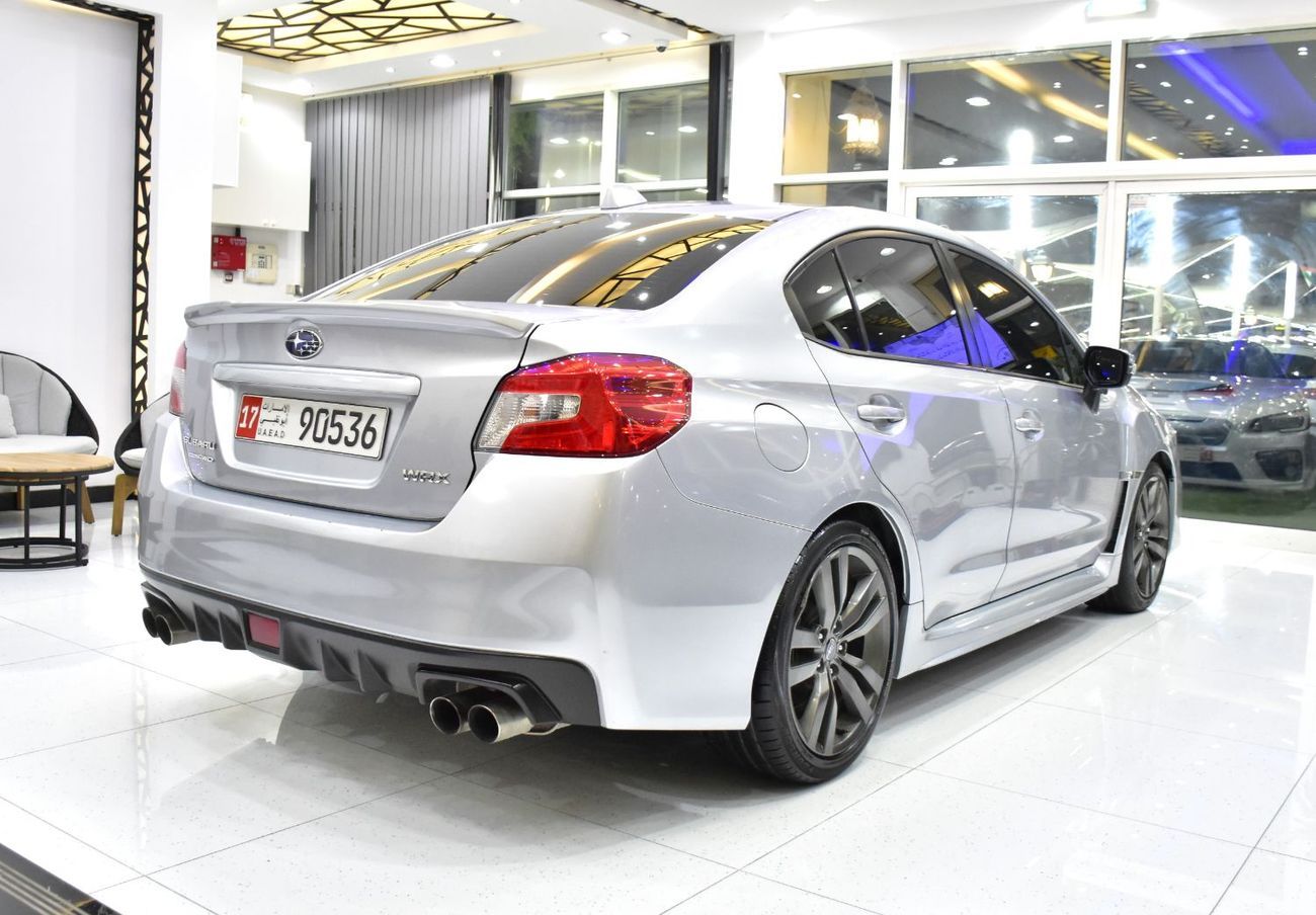 سوبارو امبريزا WRX EXCELLENT DEAL for our Subaru WRX AWD ( 2017 Model ) in Silver Color GCC Specs