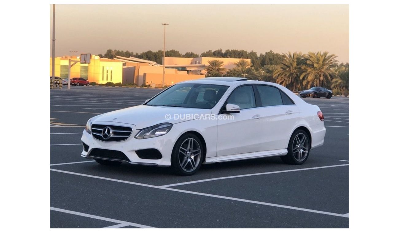 Mercedes-Benz E 350 MERCEDES BENZ E350 MODEL 2016 CAR PERFECT CONDITION INSIDE AND OUTSIDE FULL OPTION SUN ROOF LEATHER