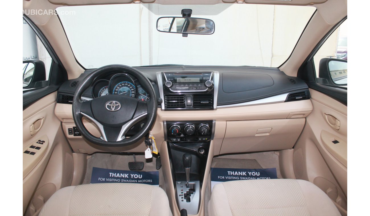 Toyota Yaris 1.5L SE SEDAN 2016 MODEL WITH SENSOR BLUETOOTH