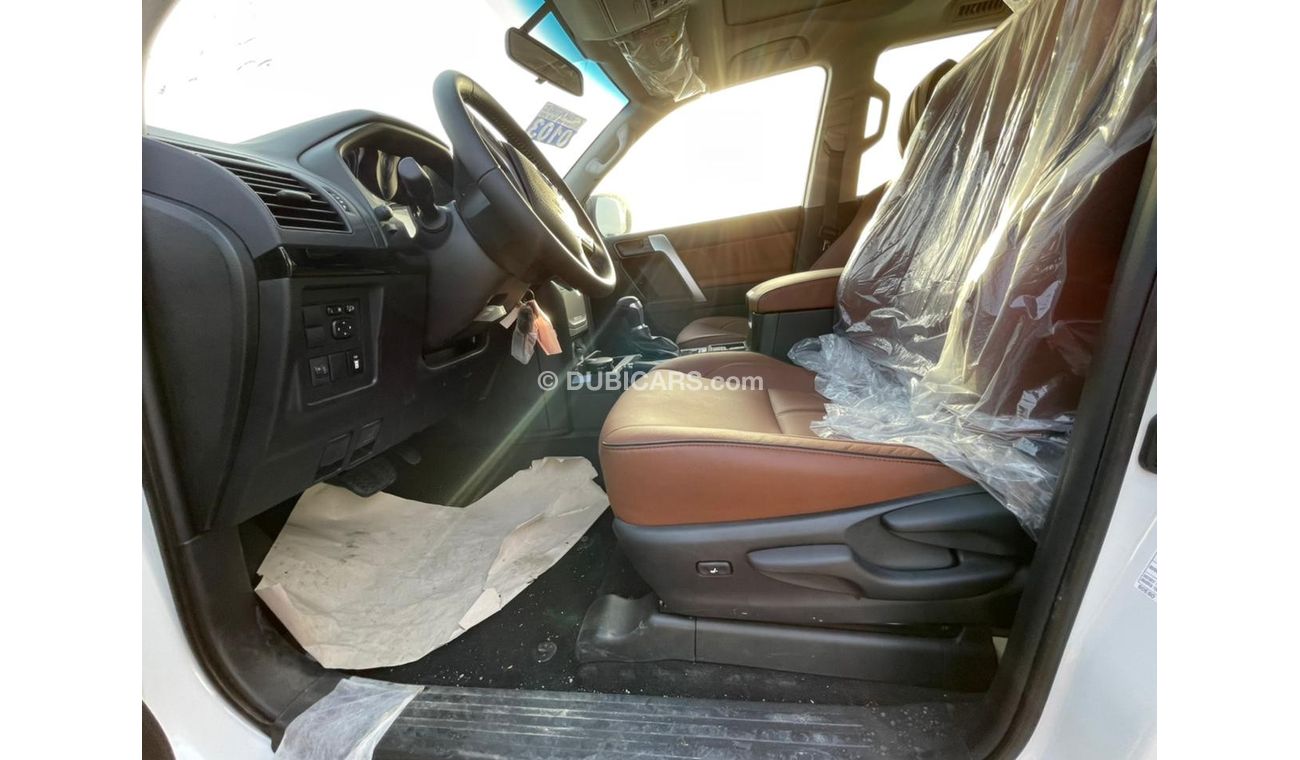 Toyota Prado TOYOTA PRADO VX.R, 2.7L, PETROL, AUTOMATIC, WITH LEATHER INTERIOR MODEL 2021, WHITE EXTERIOR WITH BR