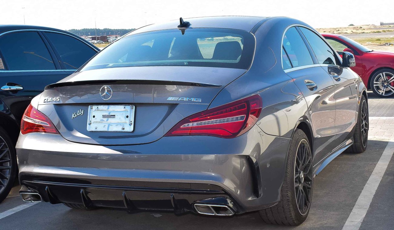 Mercedes-Benz CLA 250 with CLA 45 badge