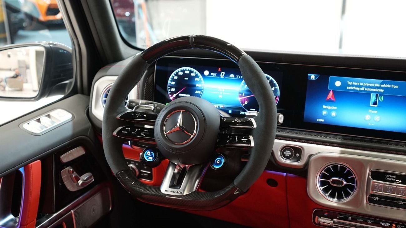 مرسيدس بنز G 63 AMG 2025 | GARGASH | FULL CARBON | CHINA BLUE | G-CLASS G63 AMG V8 | LOW MILEAGE | PERFECT CONDITION