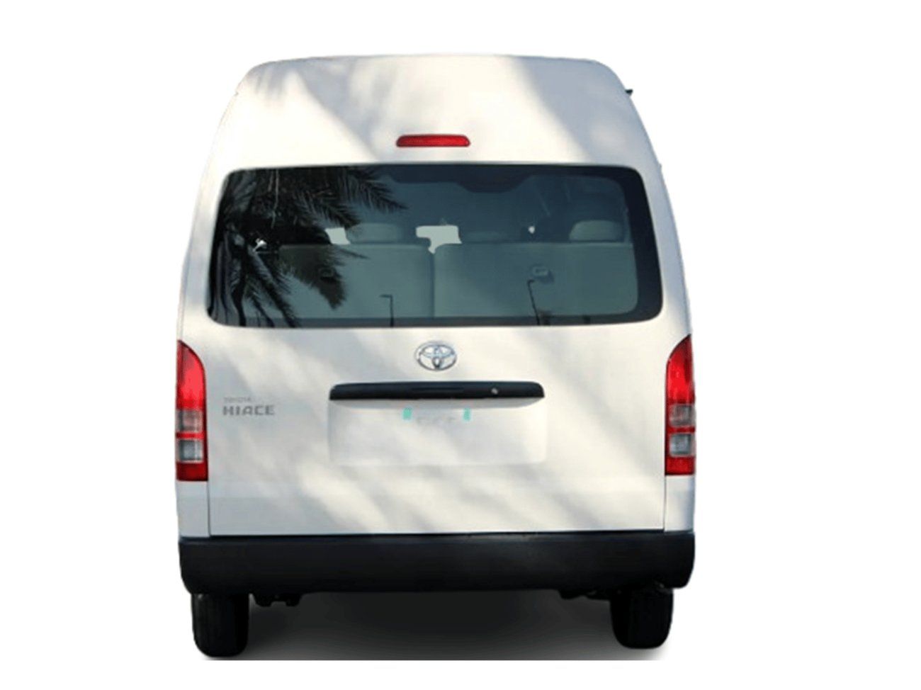 تويوتا هاياس Hiace Old Shape Hrf ECTWFR008 – 2026 Toyota Hiace Passenger Van – High Roof – Old Shape – 2.7L Petrol Manual – White