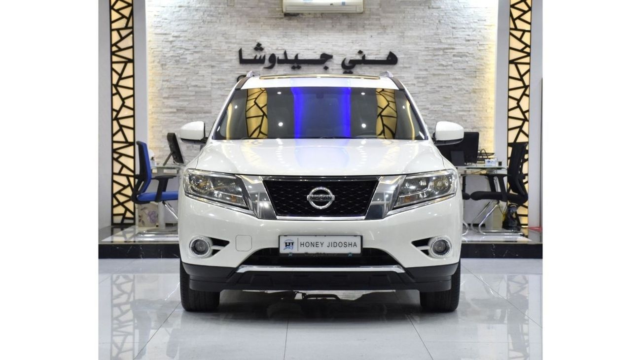نيسان باثفايندر EXCELLENT DEAL for our Nissan Pathfinder SV 4WD ( 2017 Model ) in White Color GCC Specs