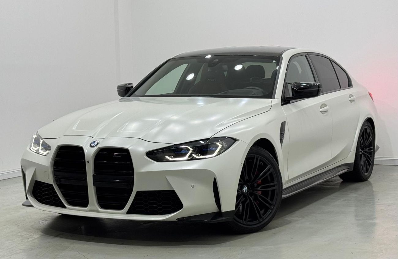 BMW M3 Competition 3.0L 2022 BMW M3 Competition, Warranty, Full BMW Service History, Very Low Kms