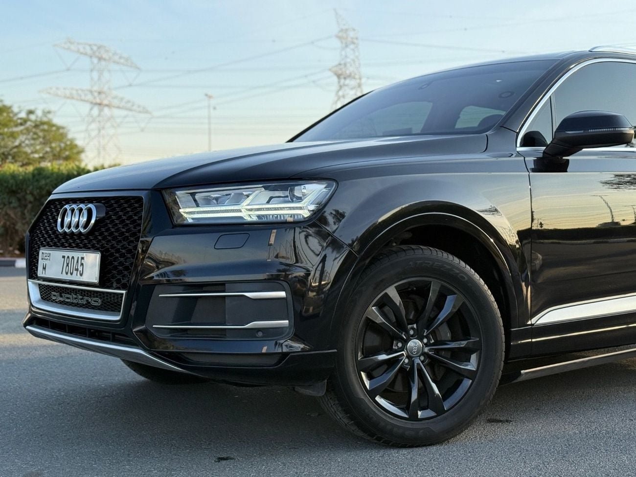 أودي Q7 45 TFSI quattro S-Line 3.0L