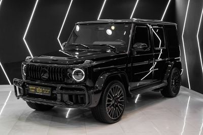 مرسيدس بنز G 63 AMG 4MATIC SUV Double Night Package, G Manufaktur, Rear Entertainment, Dealer Warranty + Service!!