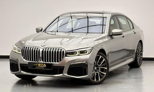 BMW 730Li M Sport 3.0L 2021 BMW 730Li M-Sport M-Kit, 1 Year Warranty Unlimited, BMW Full Service History, GCC