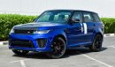 Land Rover Range Rover Sport SVR with Original Carbon Fiber