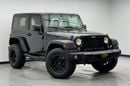Jeep Wrangler Willys Wheeler 3.6L A/T (2 Door) 2017 Jeep Wrangler Willys Wheeler, Full Service History, Excellent