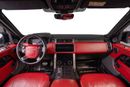 Land Rover Range Rover Supercharged 5.0L GCC-High Specifications-Premium Red Leather Interior