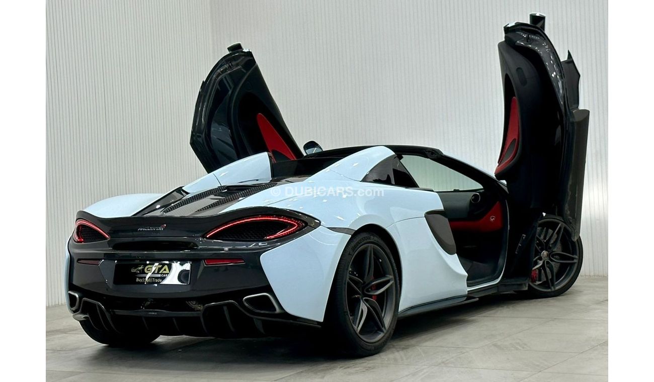 McLaren 570S 2018 McLaren 570S Spider, GTA Warranty + Service Contract, GCC