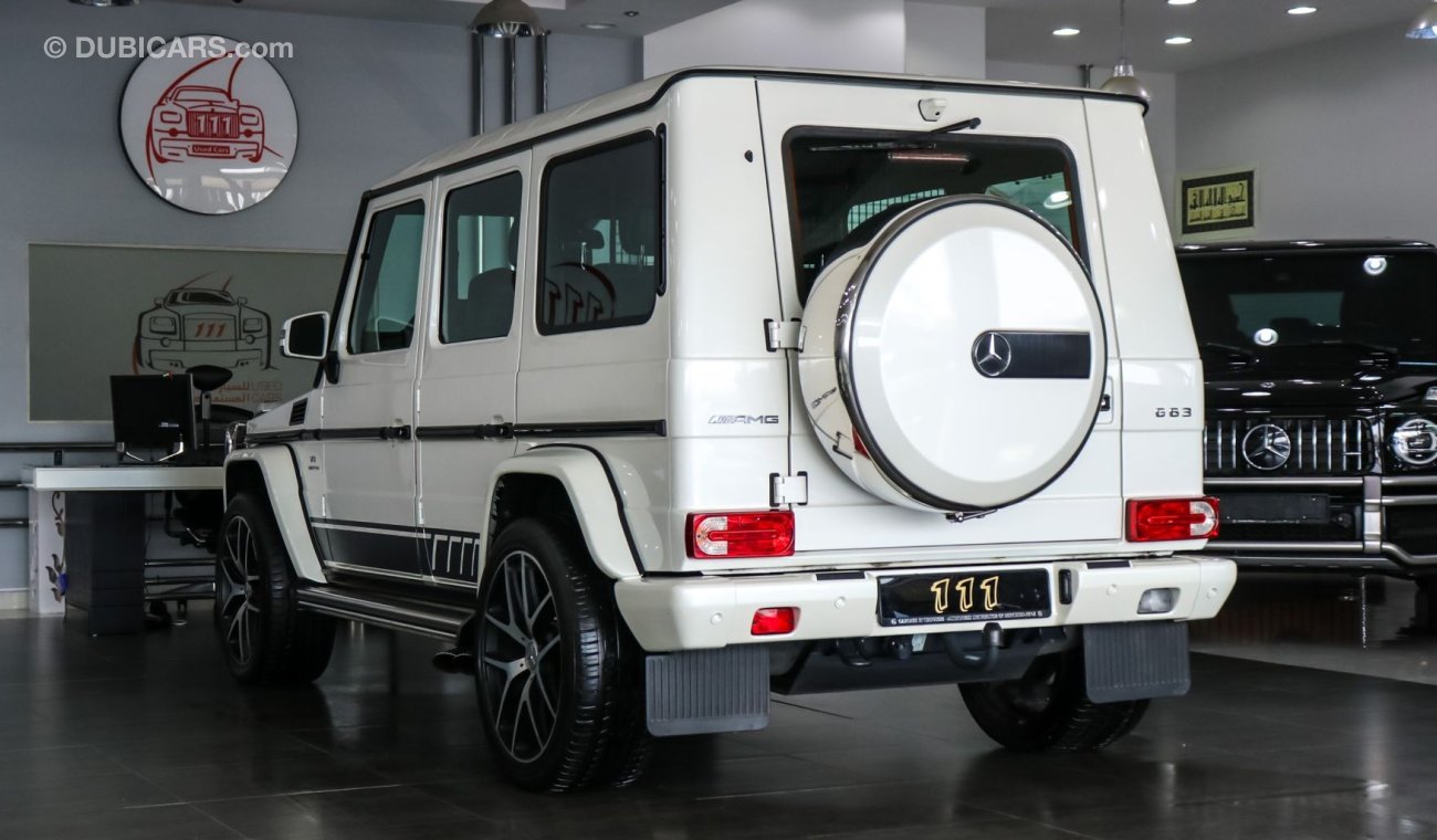 Mercedes-Benz G 63 AMG V8 Biturbo / GCC Specifications