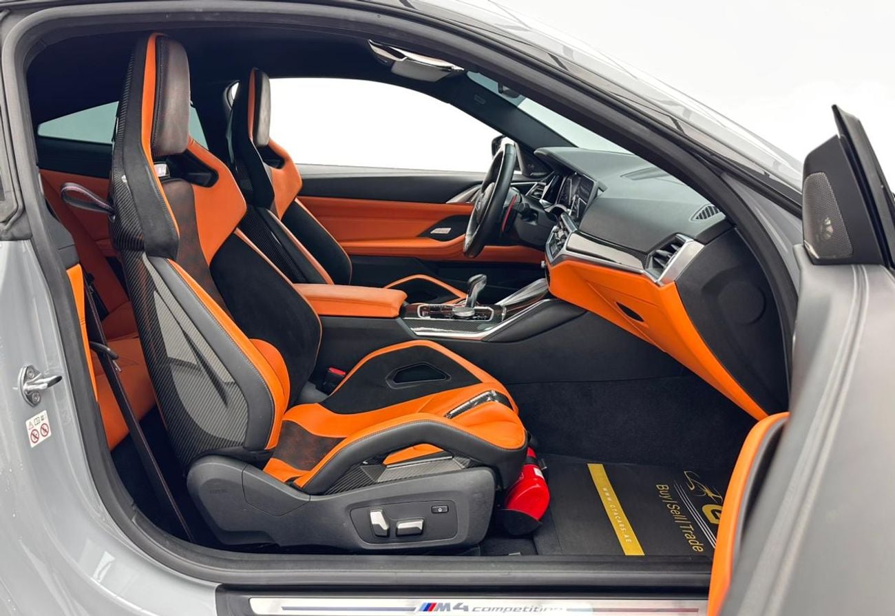 بي أم دبليو M4 2021 BMW M4 Competition, 04/2027 BMW Warranty, BMW Full Service History, Excellent Condition, GCC