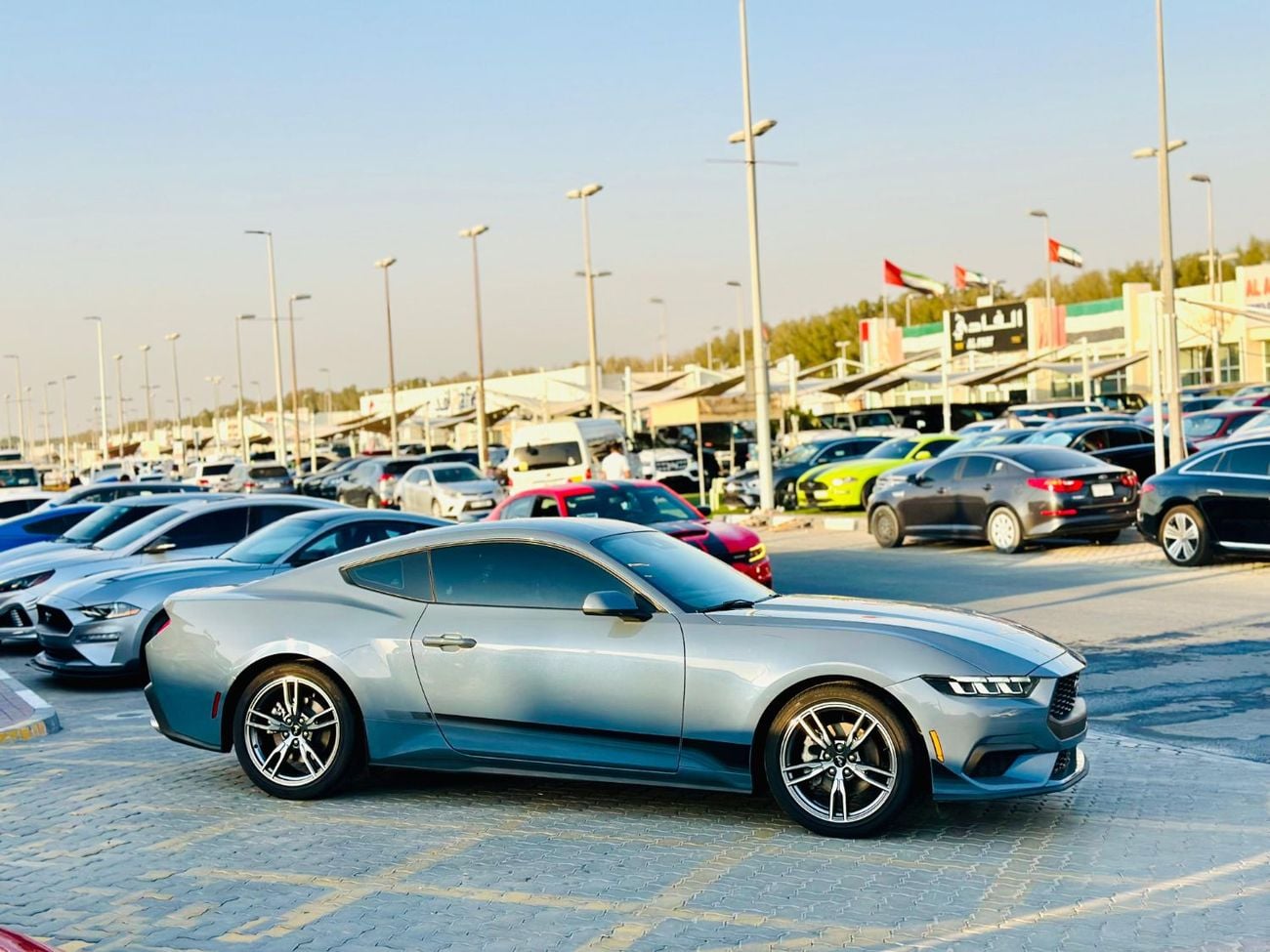 فورد موستانج Ecoboost FastBack | Monthly 1650/- | 0% DP | Original Airbags | Blindspot | # 22893