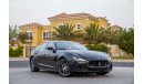 Maserati Ghibli S | AED 1,743 Per Month | 0% DP | Exceptional Condition