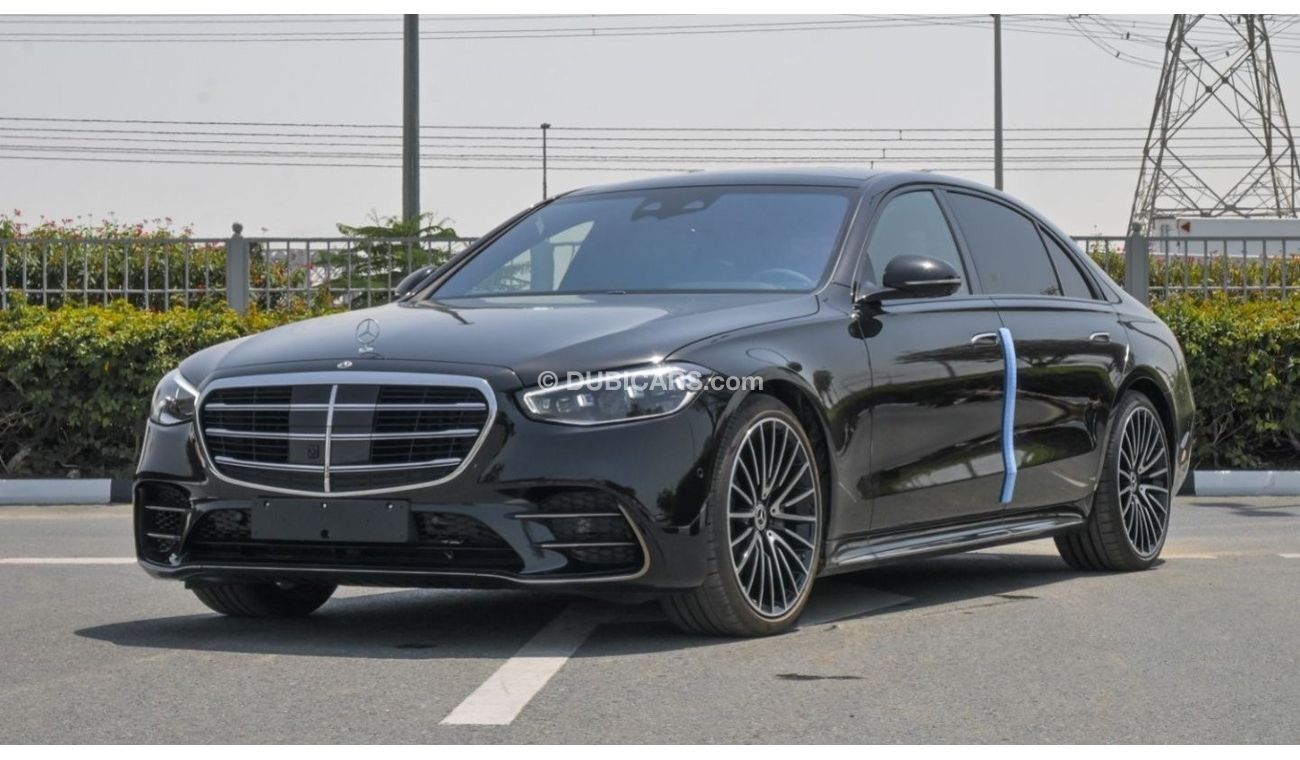 مرسيدس بنز S 580 Mercedes Benz S 580 4Matic V8 | HUD | Pilot Seats Fully Loaded REAR AXLE STEERING | 2024