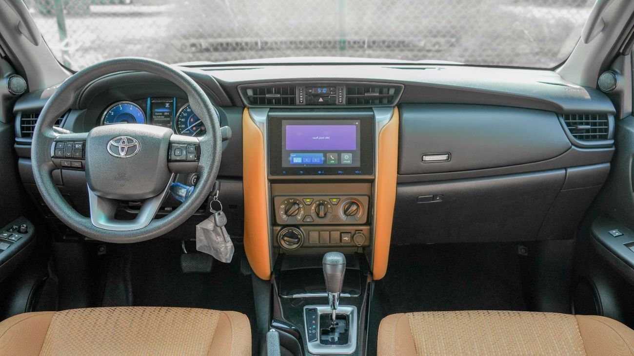 تويوتا فورتونر GX 2026 Toyota Fortuner GX 2.4L AT Diesel (Black-Tan)