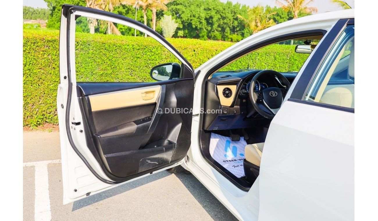 Toyota Corolla 2019 | 4dr Sedan 1.6L 4cyl Petrol A/T RWD - GCC Specs - Book now
