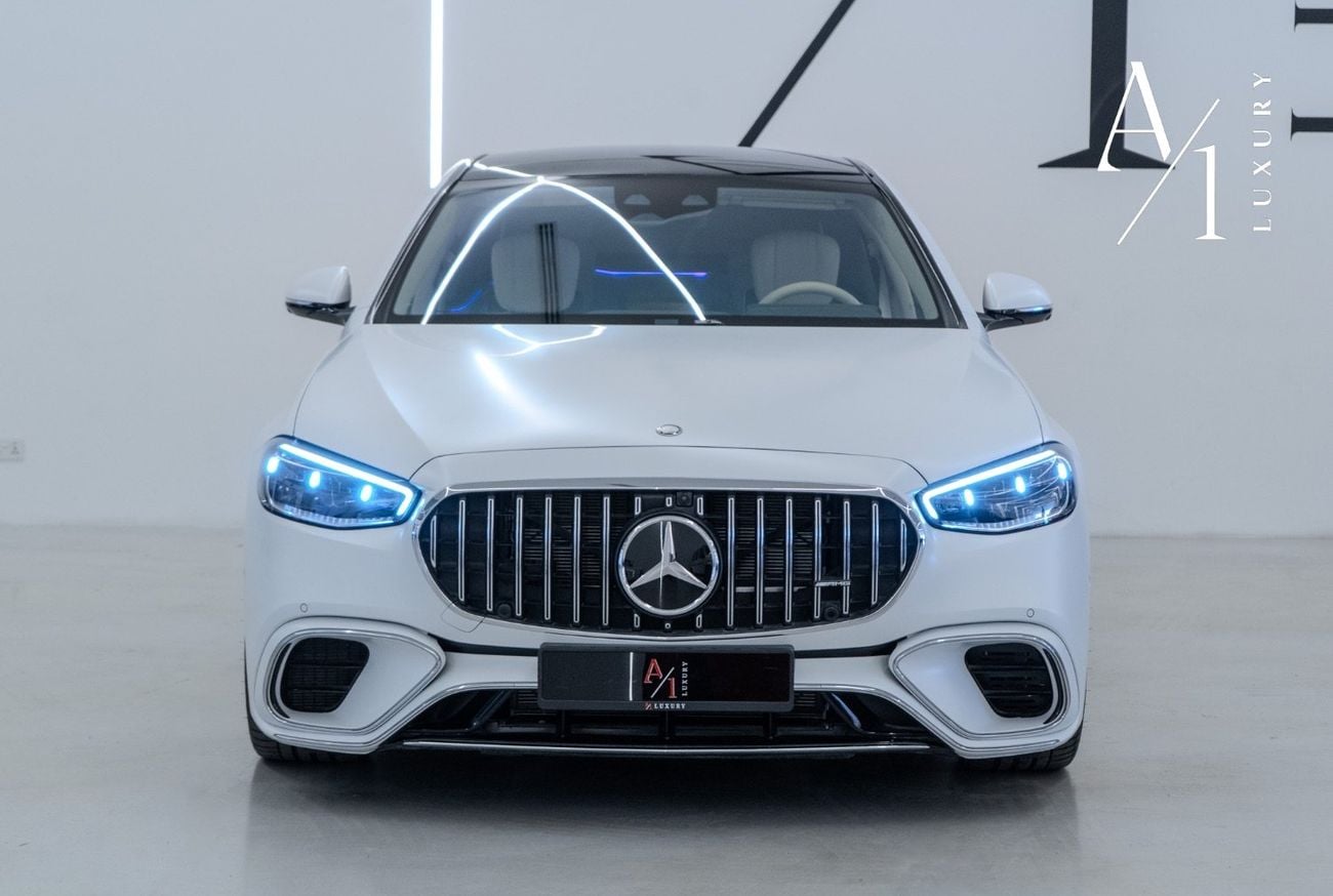 مرسيدس بنز S 63 AMG 2024 Mercedes S63 AMG,V8 Biturbo Eperfomance, Excellent Condition, Fully Loaded, Korean Spec