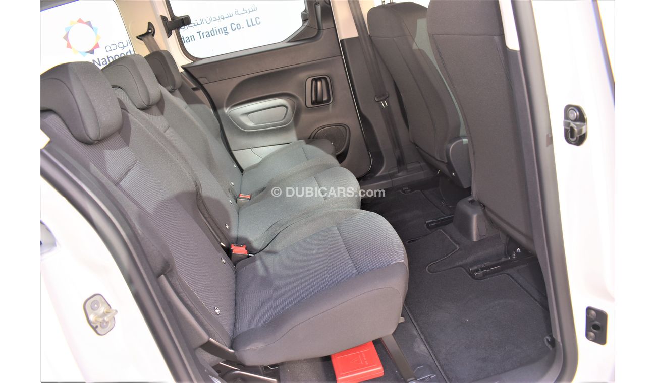 بيجو بارتنر RIFTER 1.6L MT 7STR DSL 2022 GCC WARRANTY UP 2026 OR 200K KM