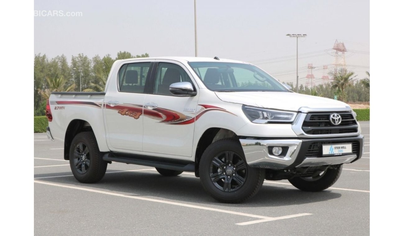 تويوتا هيلوكس 2021 | GLX-S V FULL OPTION 2.7L 4X4 D/C M/T KEY START REAR CAMERA - GCC SPECS - EXPORT ONLY