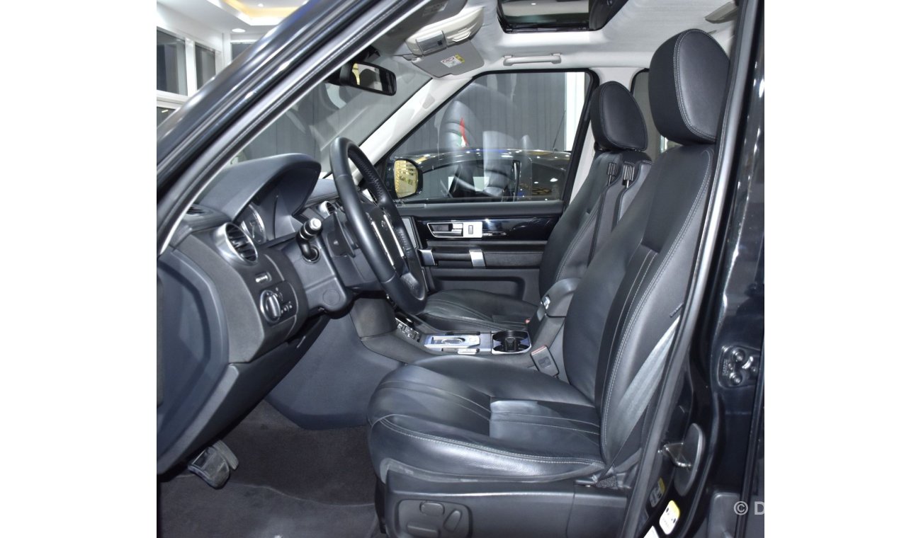 Land Rover Discovery EXCELLENT DEAL for our Land Rover LR4 SCV6 HSE ( 2015 Model ) in Black Color GCC Specs
