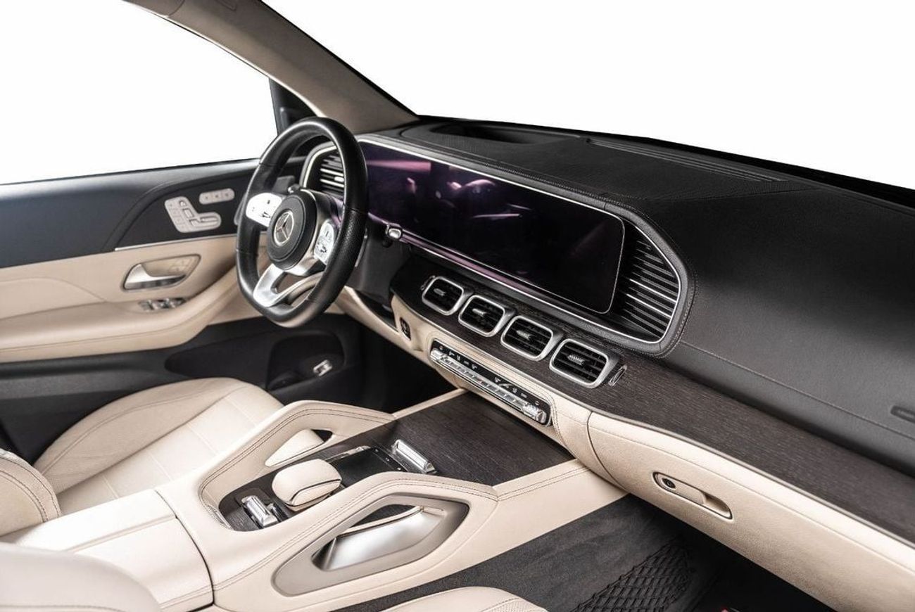 Mercedes-Benz GLS 450 2020-MERCEDES BENZ GLS 450 4matic AMG Line 7 Seater-GCC-SERVICE CONTRACT-AGENCY WARRANTY TILL 1/2027