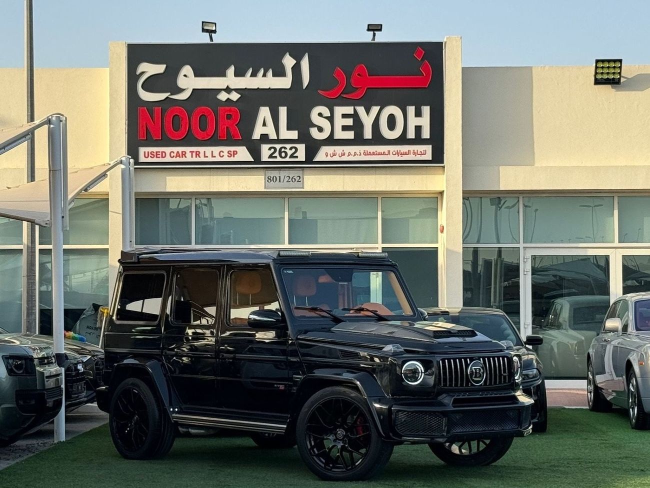 Mercedes-Benz G 500 4X4 MERCEDES BENZ AMG G500 GCC 2016 Bodykit BRABUS 2020 FULL CARBON FIBER